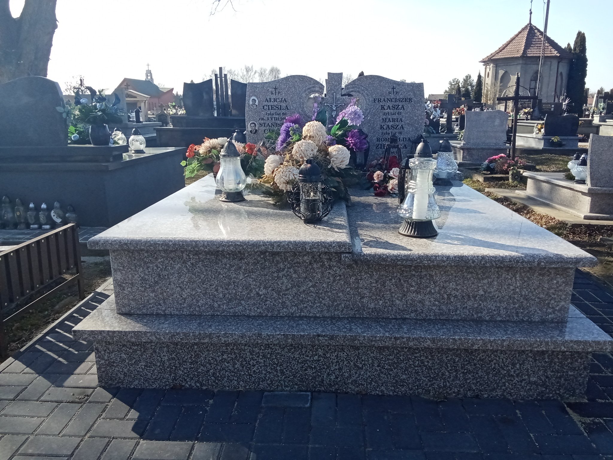 Grób Stanisław Cieśla