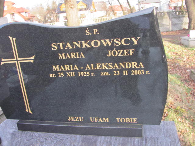 Maria Aleksandra Stankowska 1925 Nowe Brzesko - Grobonet - Wyszukiwarka osób pochowanych