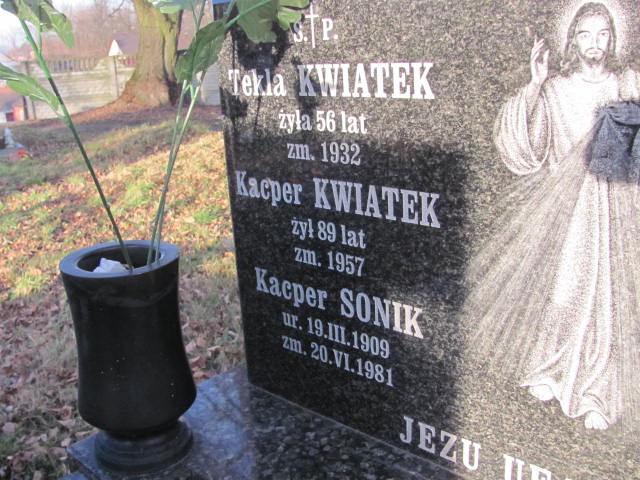 Kacper Kwiatek Nowe Brzesko - Grobonet - Wyszukiwarka osób pochowanych
