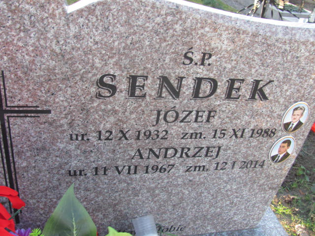 Andrzej Sendek 1967 Nowe Brzesko - Grobonet - Wyszukiwarka osób pochowanych