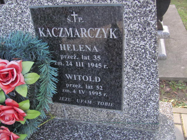 Witold Kaczmarczyk  Nowe Brzesko - Grobonet - Wyszukiwarka osób pochowanych