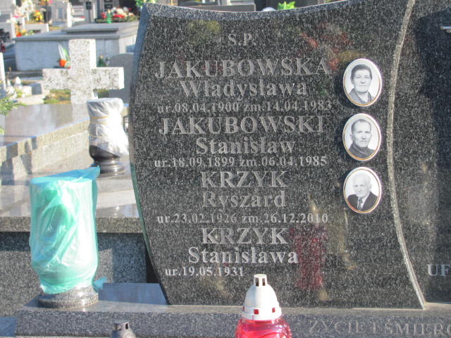 Ryszard Krzyk 1926 Nowe Brzesko - Grobonet - Wyszukiwarka osób pochowanych