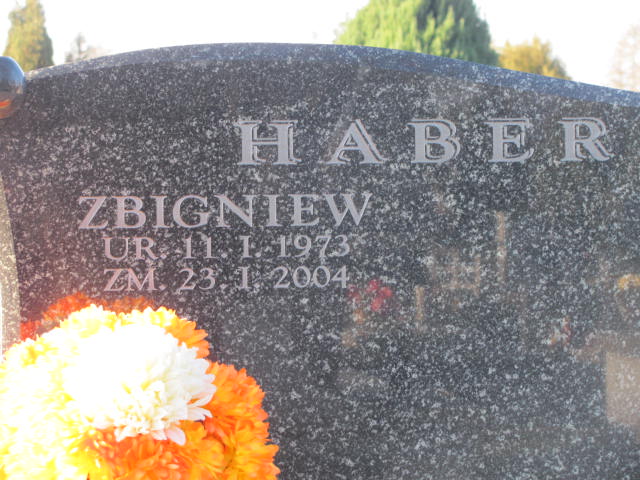 Zbigniew Haber 1973 Nowe Brzesko - Grobonet - Wyszukiwarka osób pochowanych