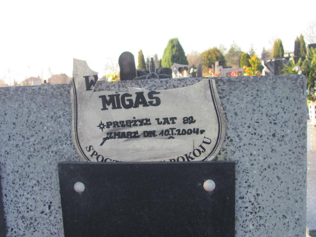 W. Migas Nowe Brzesko - Grobonet - Wyszukiwarka osób pochowanych