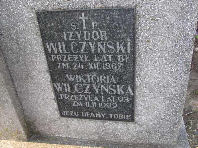 Izydor Wilczyński Nowe Brzesko - Grobonet - Wyszukiwarka osób pochowanych