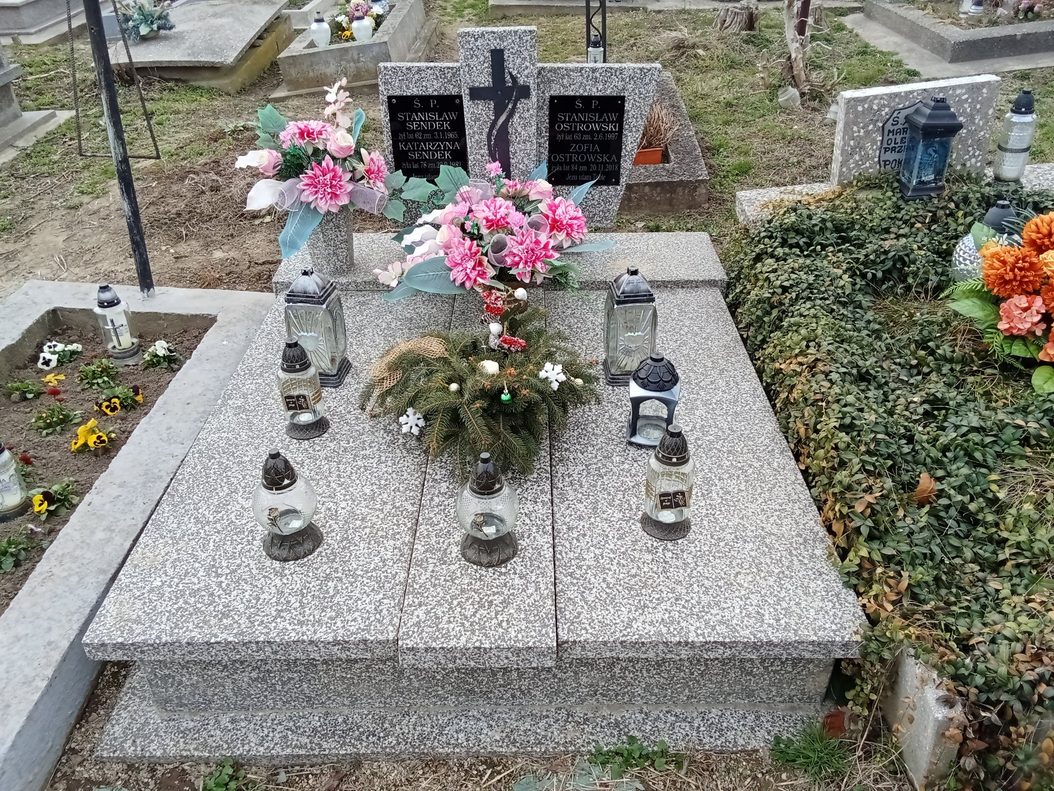 Grób Stanisław Ostrowski