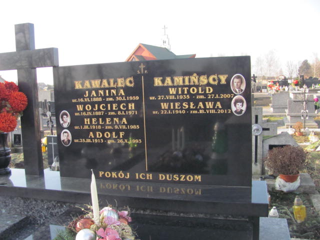 Wojciech Kawalec 1887 Nowe Brzesko - Grobonet - Wyszukiwarka osób pochowanych