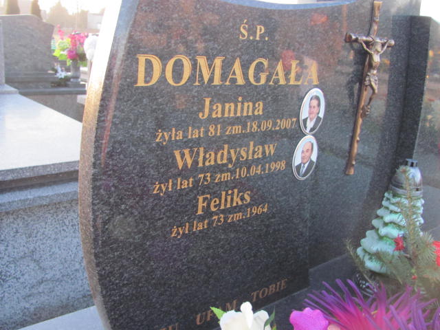 Władysław Domagała Nowe Brzesko - Grobonet - Wyszukiwarka osób pochowanych