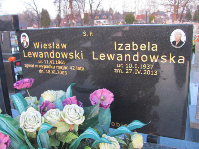 Izabela Lewandowska 1937 Nowe Brzesko - Grobonet - Wyszukiwarka osób pochowanych