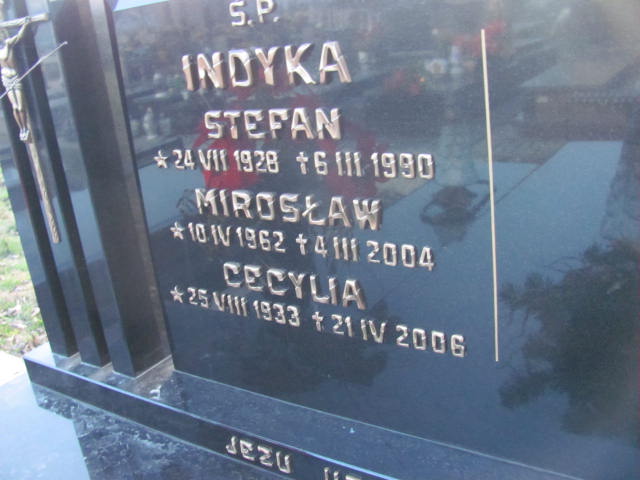 Mirosław Indyka 1962 Nowe Brzesko - Grobonet - Wyszukiwarka osób pochowanych